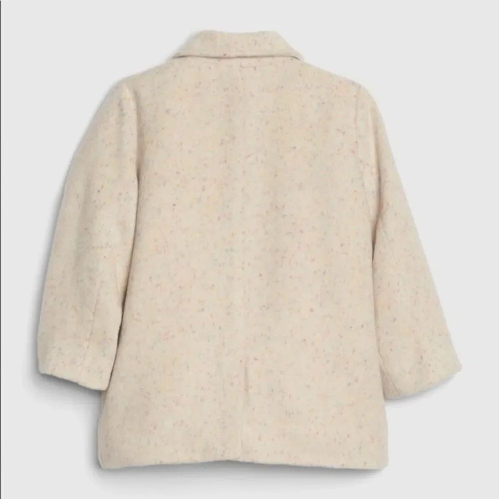 Gap Toddler Speckle Sherpa-Lined Car Coat size 2T - Picture 2 of 11